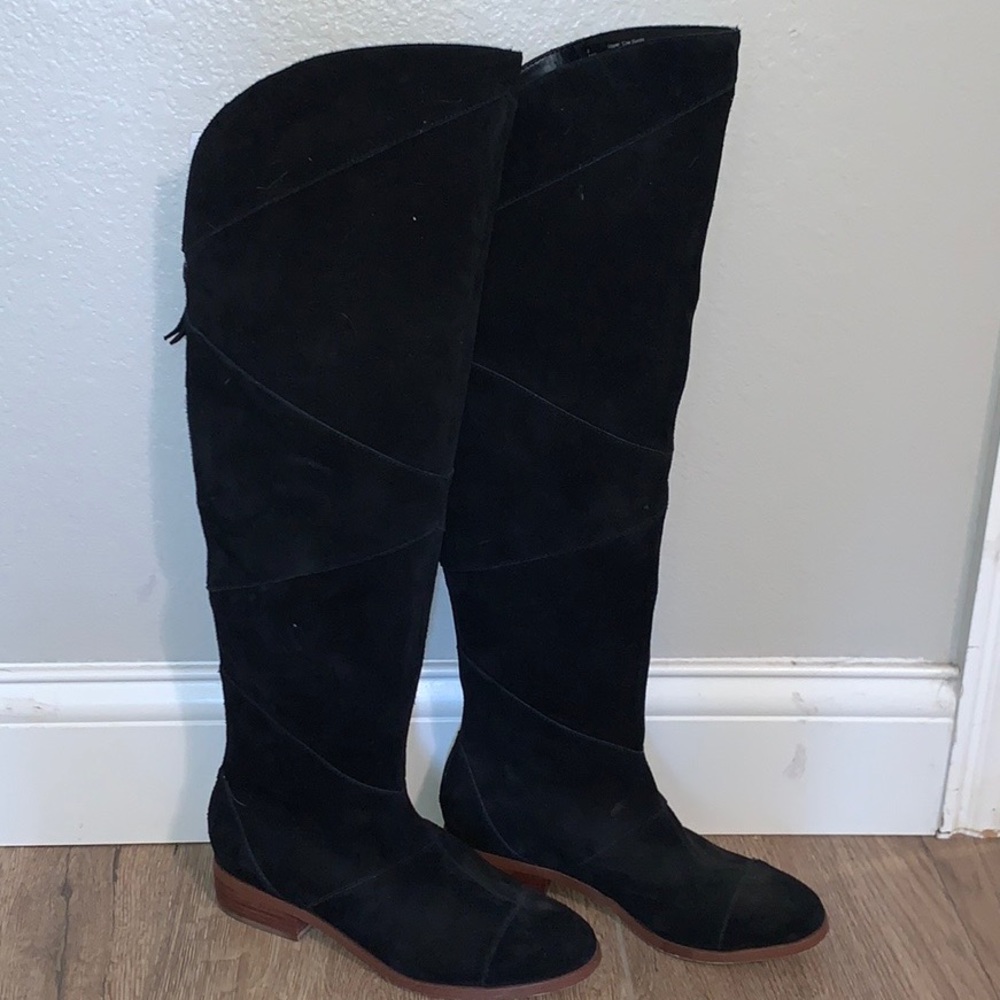 Sole Society suede boots